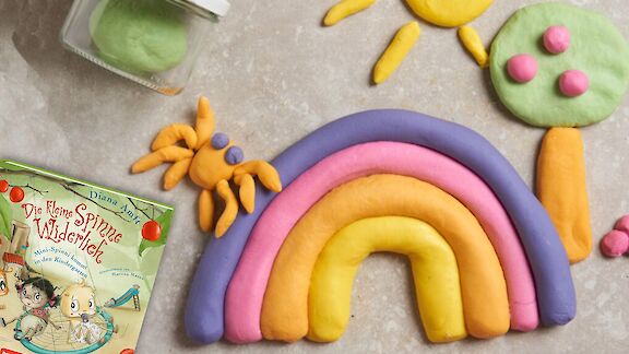 Bunte Knete selbermachen