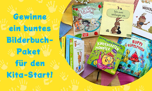 Gewinne ein buntes Kita-Bilderbuchpaket