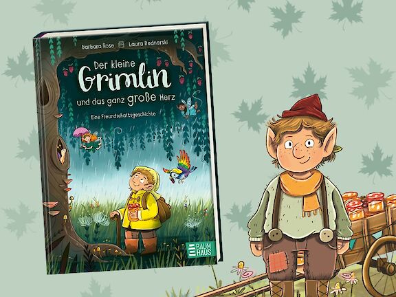 Zum Buch: Der kleine Grimlin und das ganz große Herz - Eine Freundschaftsgeschichte