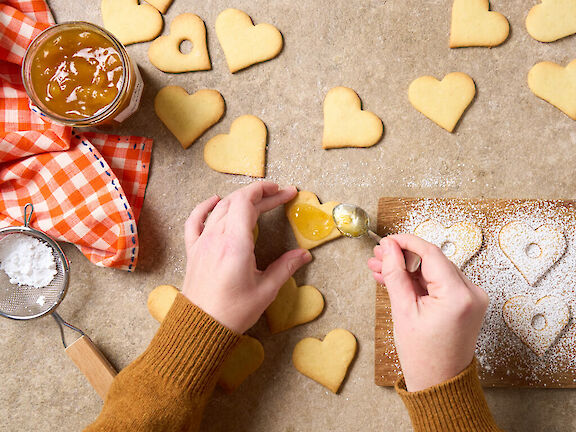 Schritt 9: Marmelade auftragen