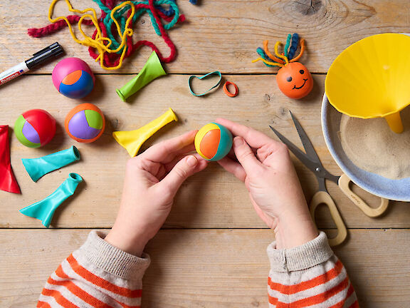 Schritt 10: Geschafft. Dein Ball ist fertig