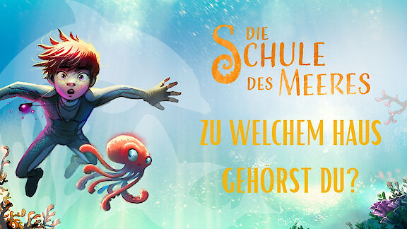 Schule des Meeres-Test: Zu welchem Haus gehörst du?