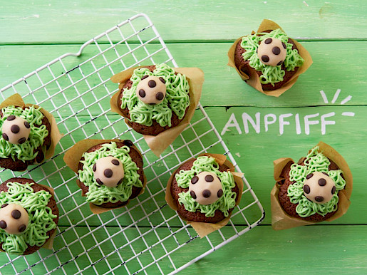 Schritt 7: Fertige Fußball-Muffins